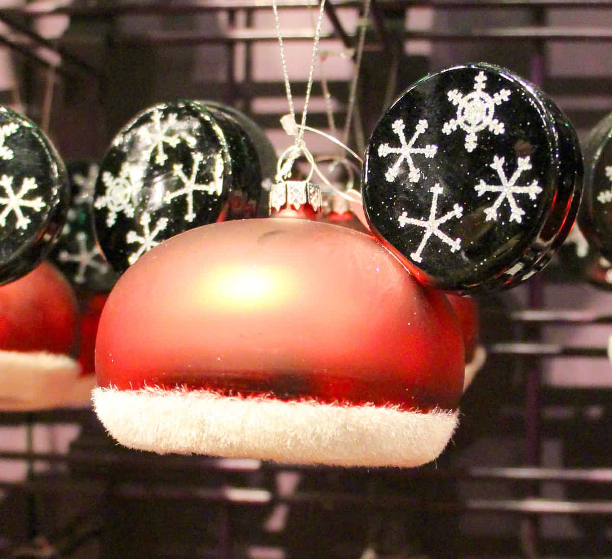 Disney Winnie Kunststoff h10 cm Ornament Weihnachtskugel I Kurt S
